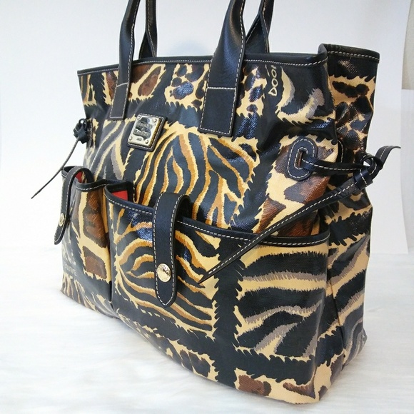 Dooney and Bourke June Animal Print Handbag - Picture 3 of 8